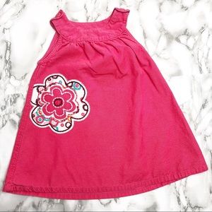 OshKosh B’Gosh Baby Girl Pink Corduroy Dress 18M